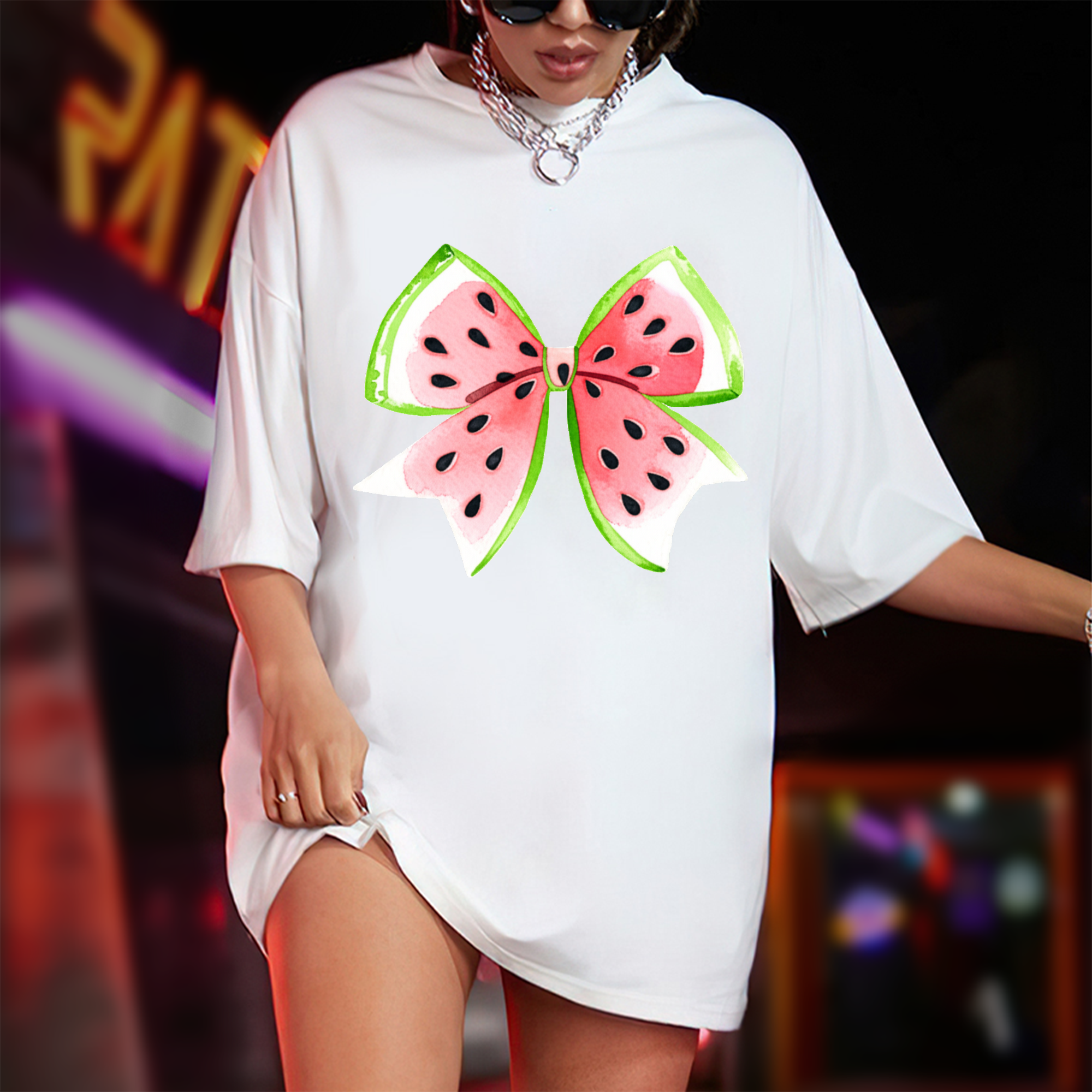 Watermelon Bow T-shirt