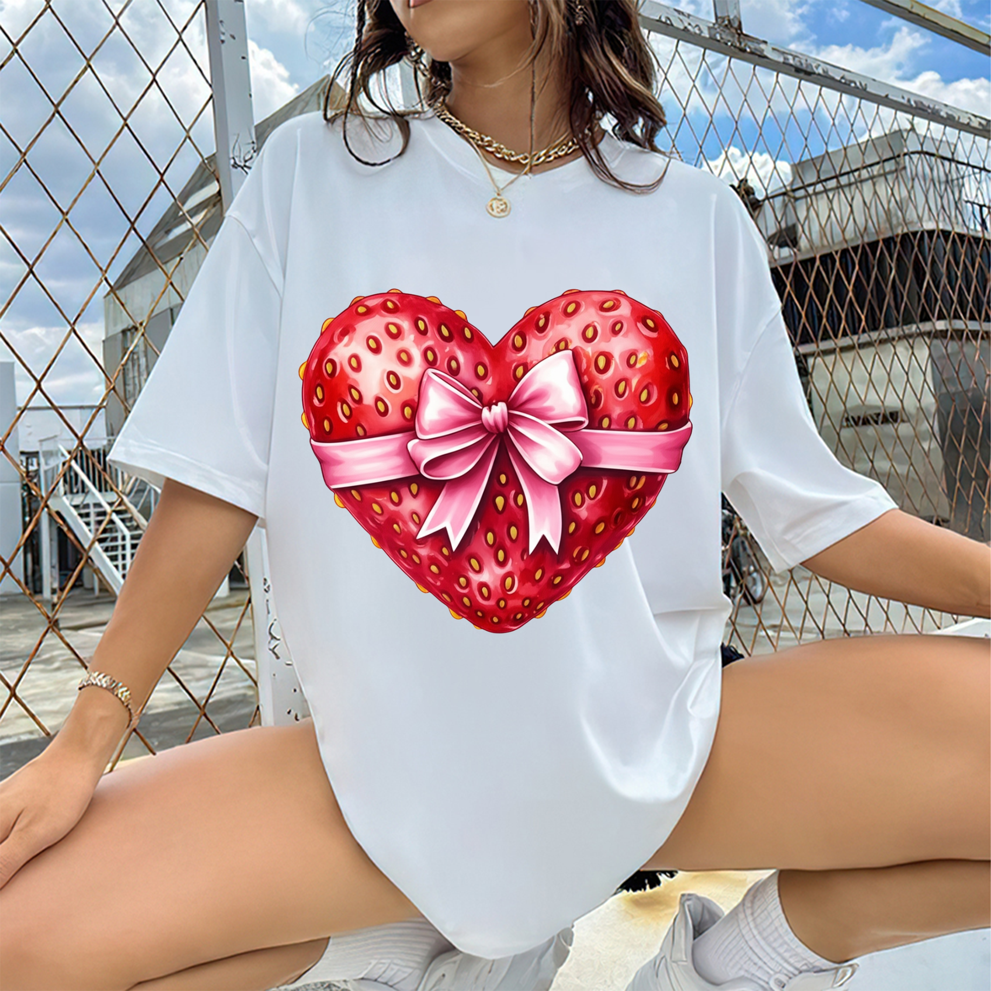 Strawberry Heart T-shirt