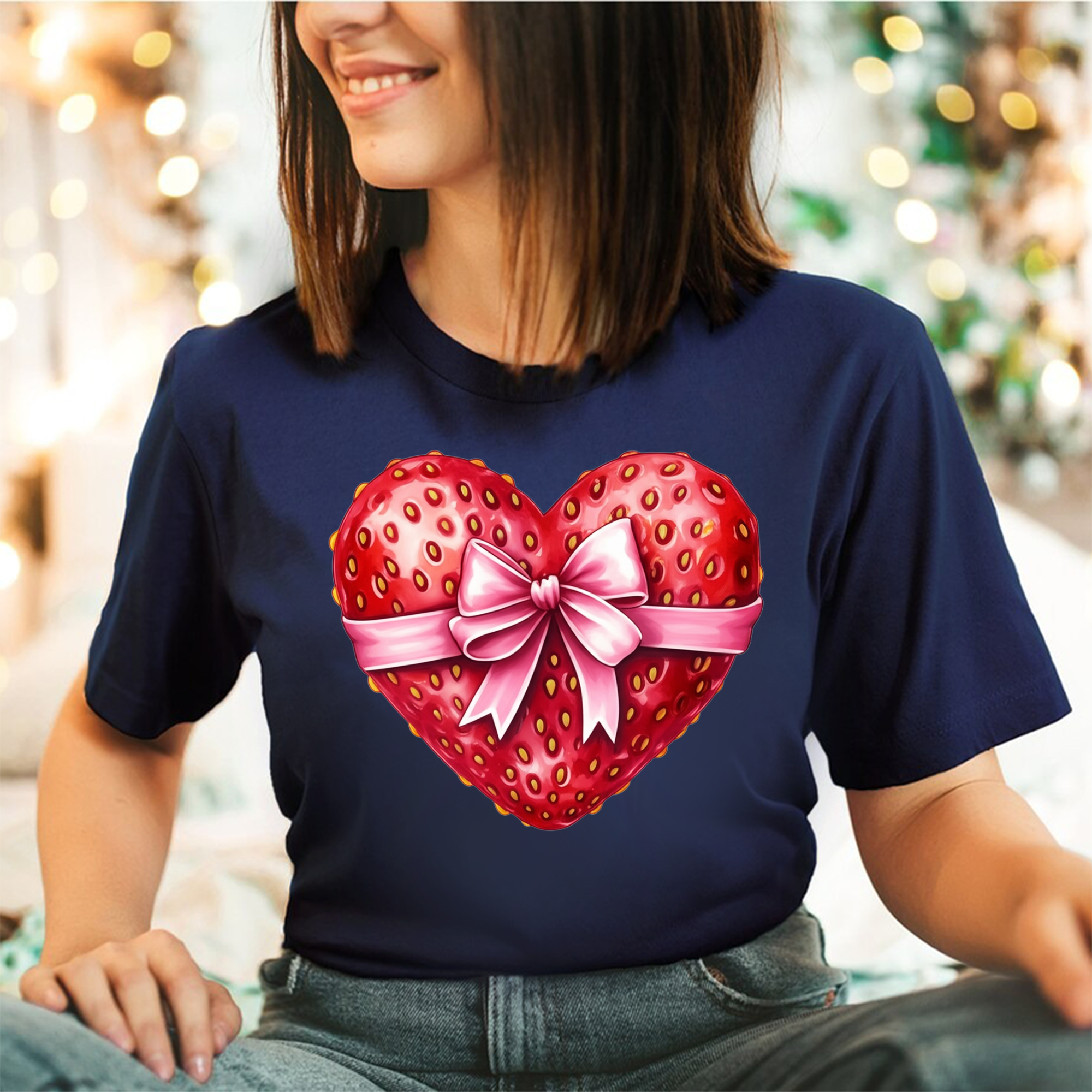 Strawberry Heart Sweatshirt