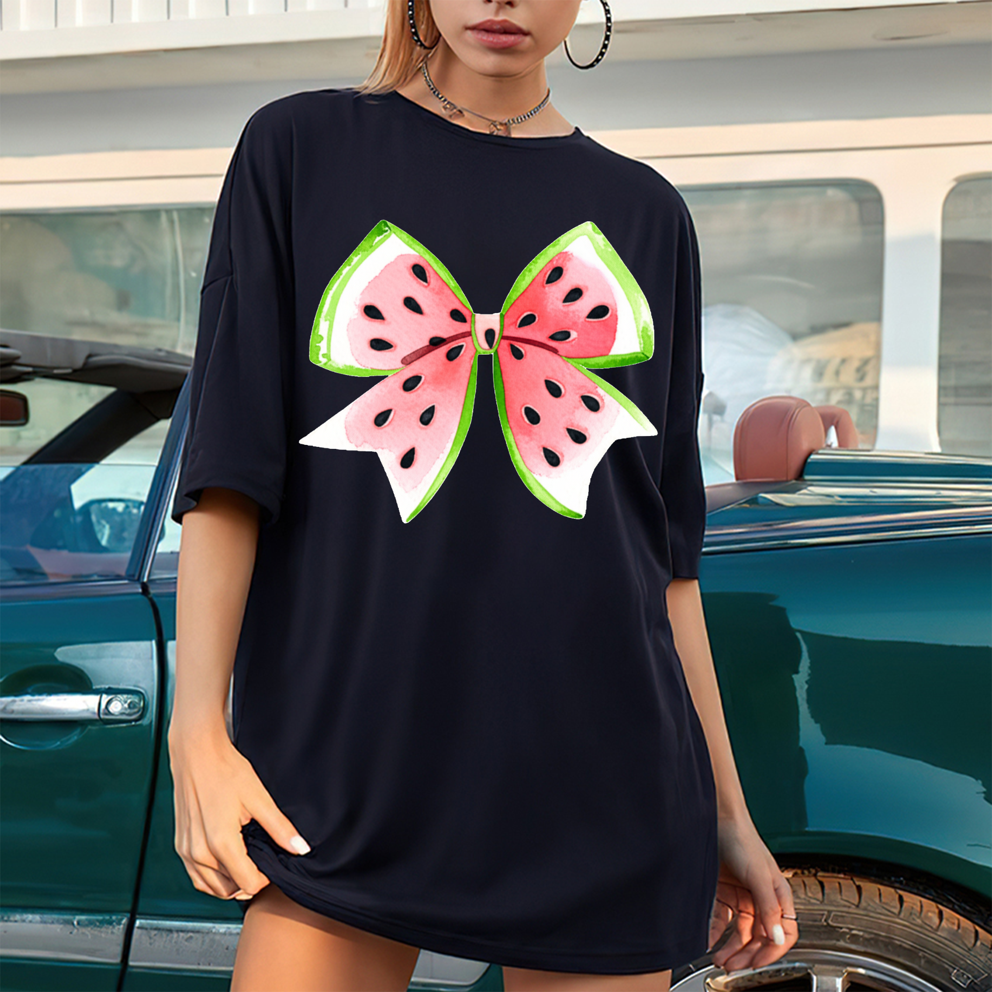 Watermelon Bow T-shirt