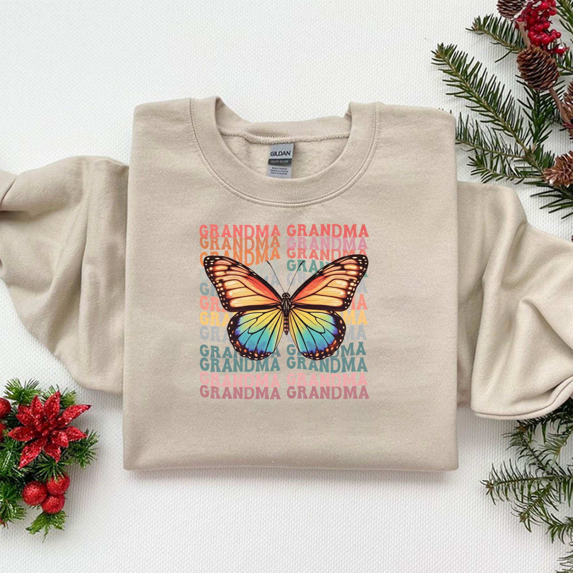 Grandma Butterfly Sweatshirt