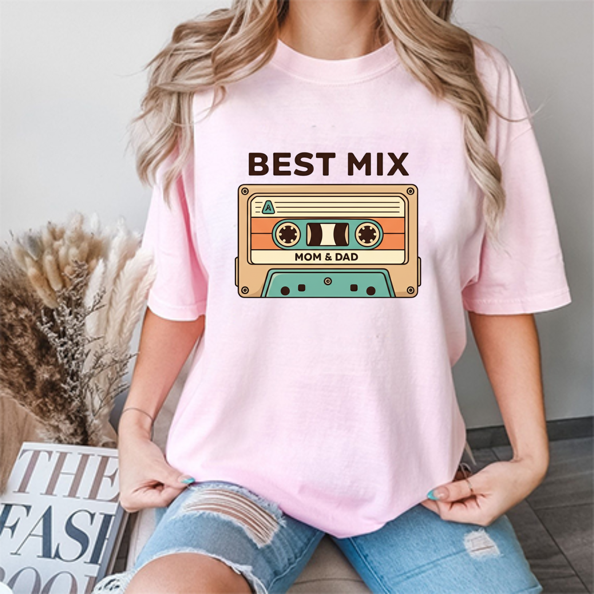 Retro Cassette Love T-shirt