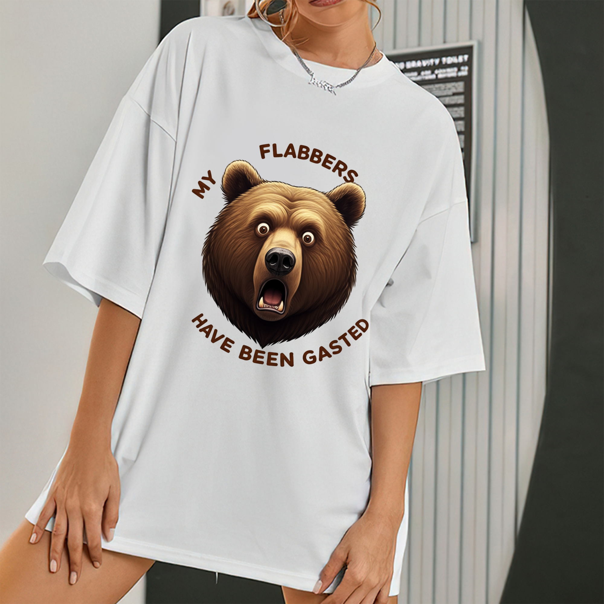 Shocked Bear Face Shirt