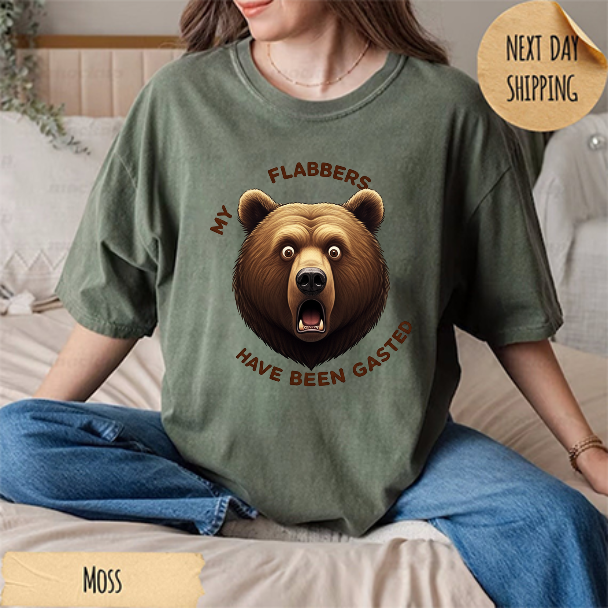 Shocked Bear Face Shirt